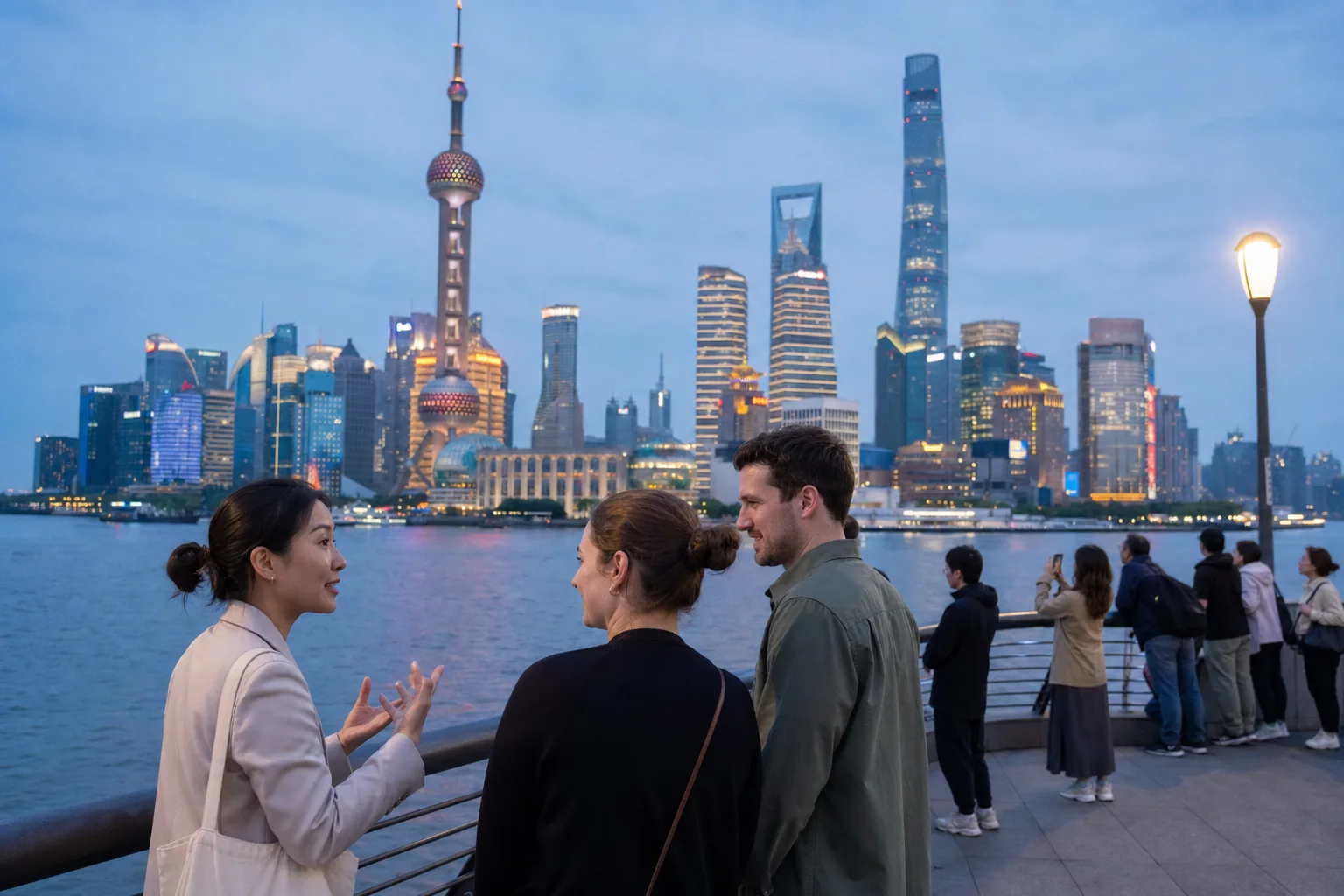 Shanghai at Night: Bund, Huangpu River Cruise and North Bund